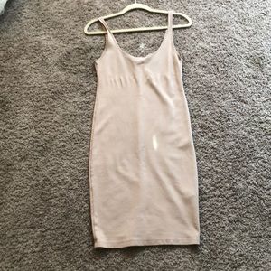 Forever21 tan dress